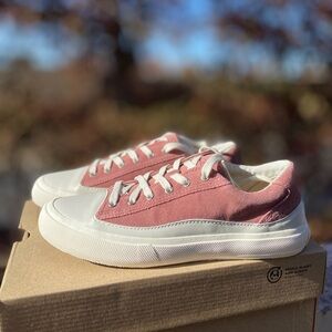 Clarks Women Aceley Lace Sneaker Shoes, Rose Suede, US 9 M, New With Box